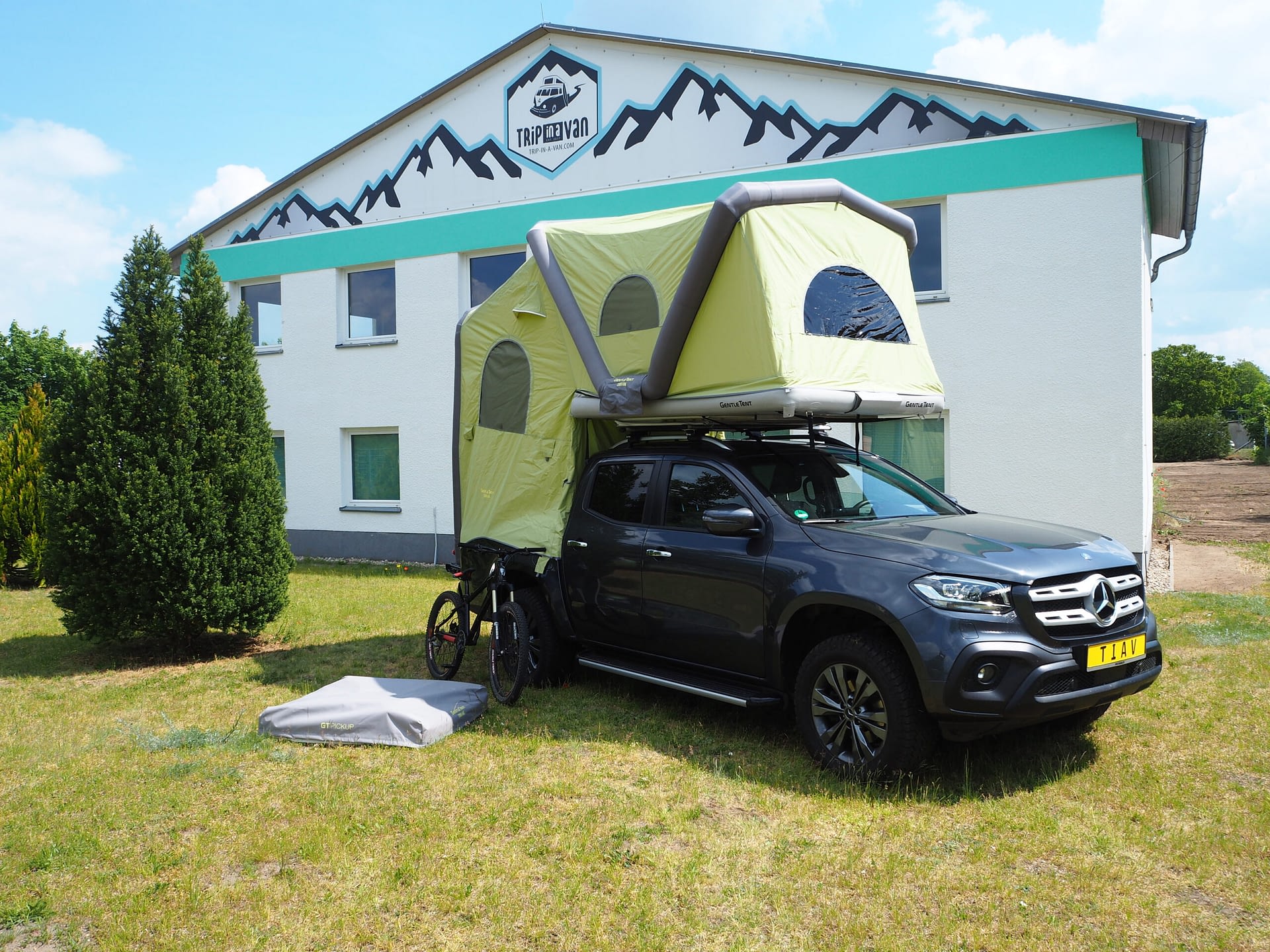 Gentle Tent Gt Roof Pickup Zelt Dachzelt Bequem Online Kaufen